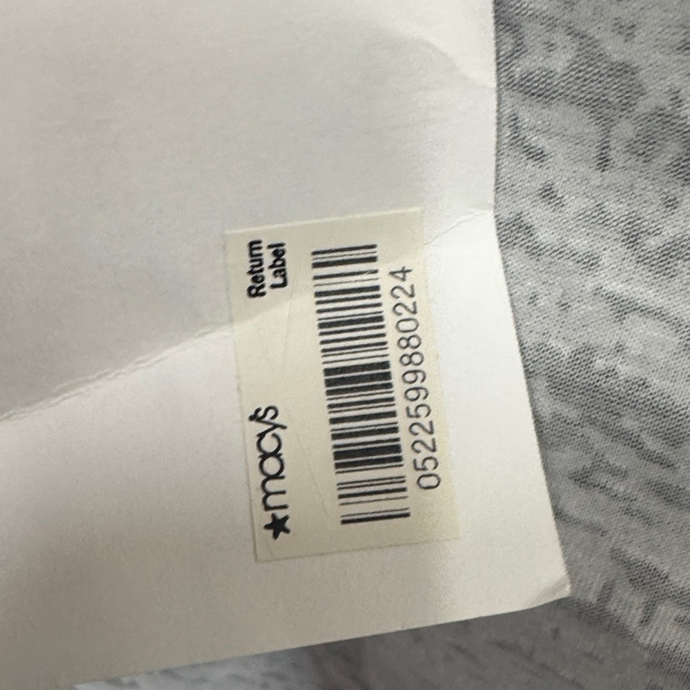 INC International Concepts White and Red Heart Tee - Picture 3 of 3
